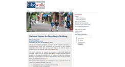 Desktop Screenshot of bikewalk.org